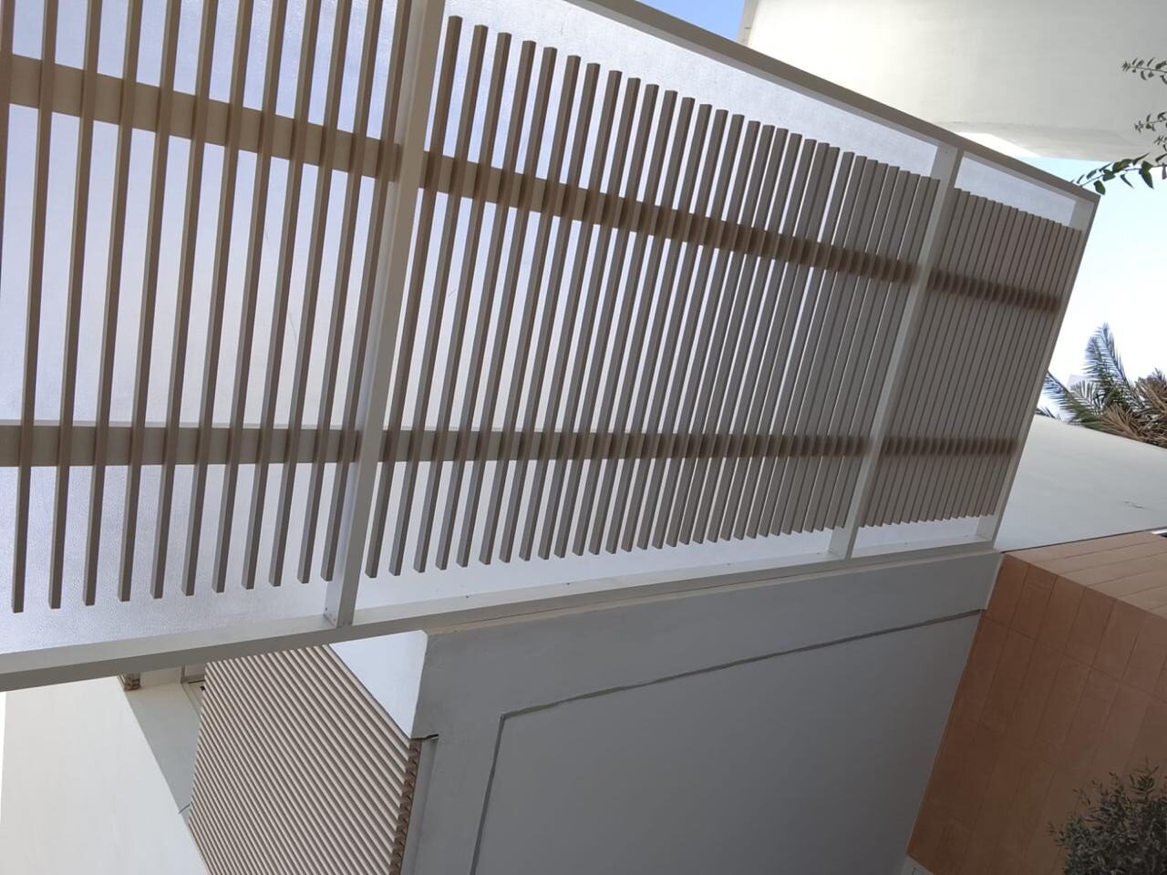 Steel Pergola & Sunshade System
